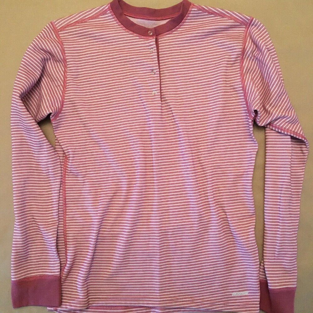 Patagonia Kids XL Womens XS Capilene Snap Shirt